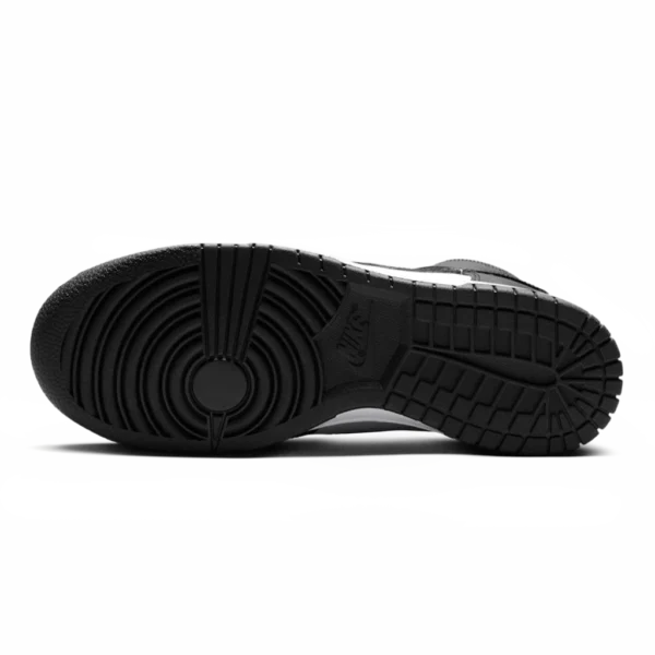 ⁦Nike Dunk High Black White⁩ – תמונה ⁦5⁩