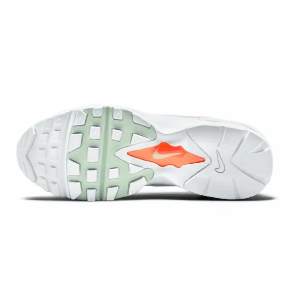 ⁦Air Max 96-2 White Bright Mango⁩ – תמונה ⁦5⁩