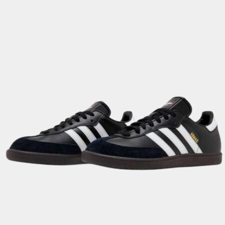 Adidas Samba Leather Black White