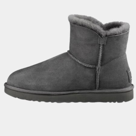 UGG Bailey Zip Mini Fleece Lined Gray