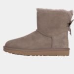 UGG Mini Bailey Bow II Fleece Lined Snow Boots