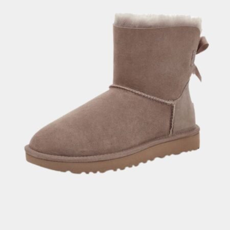 UGG Mini Bailey Bow II Fleece Lined Snow Boots