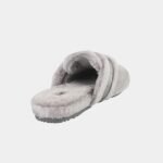 UGG logo-strap shearling slippers