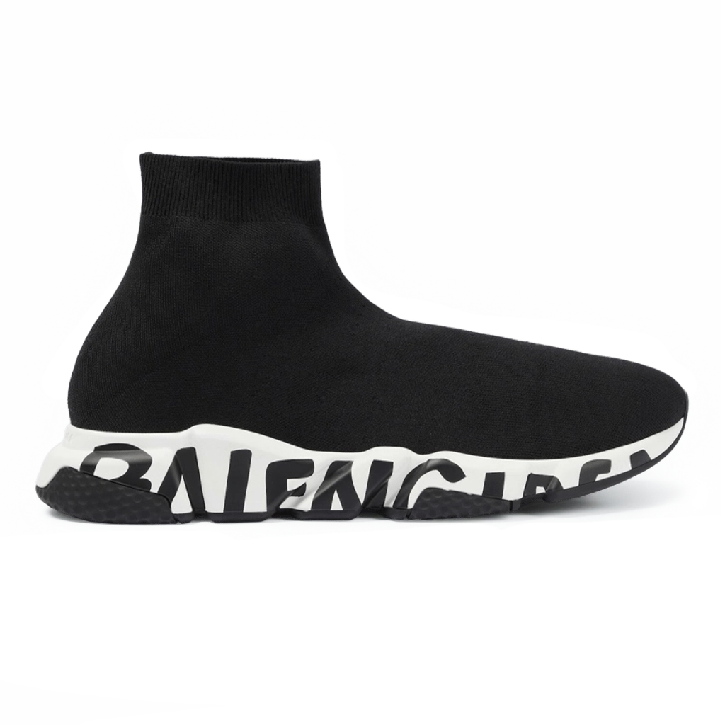 1 Balenciaga Speed Graffiti Sole Black – תמונה 1
