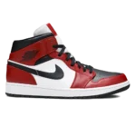 Air Jordan 1 Mid Chicago Black Toe