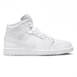 Air Jordan 1 Mid Triple White