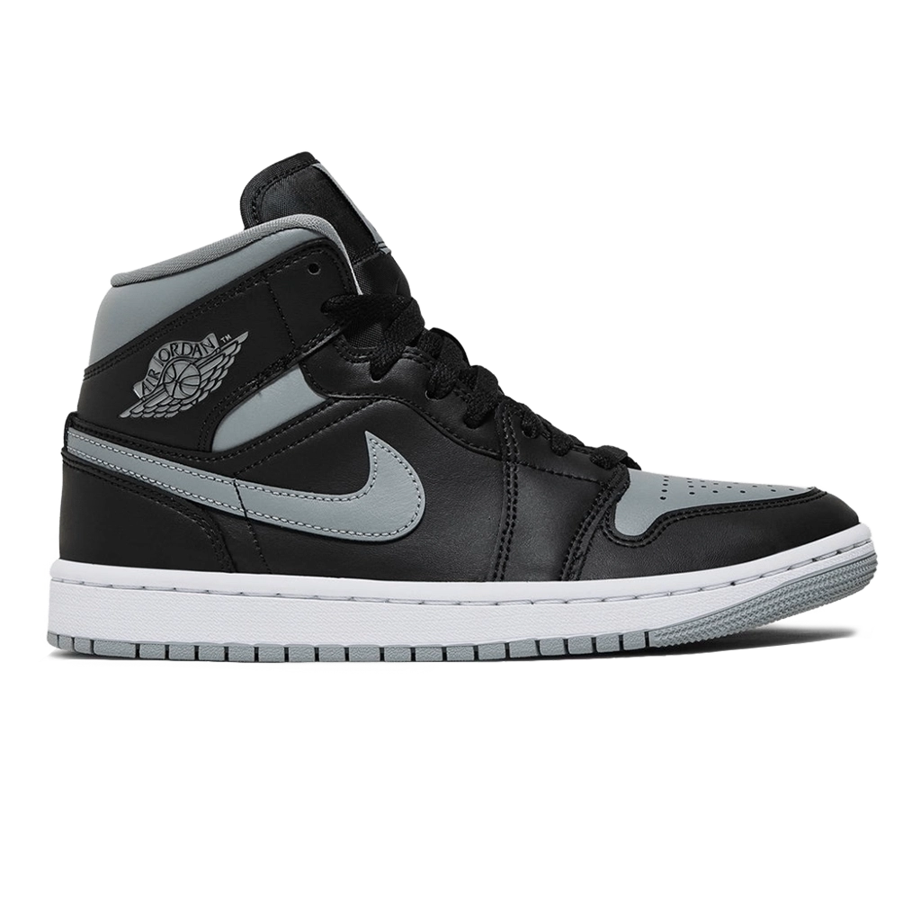 1 Air Jordan 1 Mid Shadow Black Gray – תמונה 1