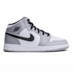 Air Jordan 1 Mid Light Smoke Gray