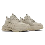 ⁦Balenciaga Triple S All Over Logo Beige⁩ – תמונה ⁦2⁩