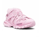 ⁦Balenciaga Track Faux Fur Sneaker Pink⁩ – תמונה ⁦2⁩
