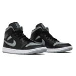 ⁦Air Jordan 1 Mid Shadow Black Gray⁩ – תמונה ⁦2⁩