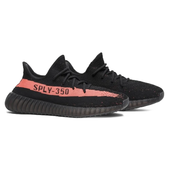 ⁦Adidas Yeezy Boost 350 V2 Red Stripe⁩ – תמונה ⁦2⁩
