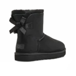 ⁦UGG Mini Bailey Bow II Boot Black⁩ – תמונה ⁦3⁩