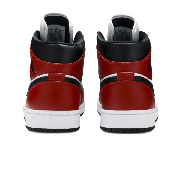 ⁦Air Jordan 1 Mid Chicago Black Toe⁩ – תמונה ⁦3⁩