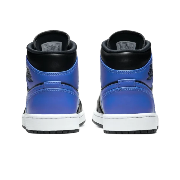 ⁦Air Jordan 1 Mid Hyper Royal Black⁩ – תמונה ⁦3⁩