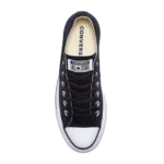 ⁦Converse Chuck Taylor All Star Lift Black White⁩ – תמונה ⁦4⁩