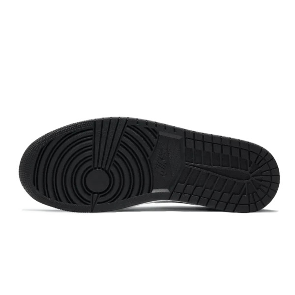 ⁦Air Jordan 1 Mid SE Black White⁩ – תמונה ⁦5⁩