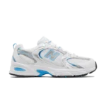 New Balance 530 White Silver Metallic Sky Blue