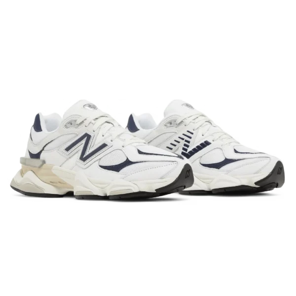 ⁦New Balance 9060 White Navy⁩ – תמונה ⁦2⁩