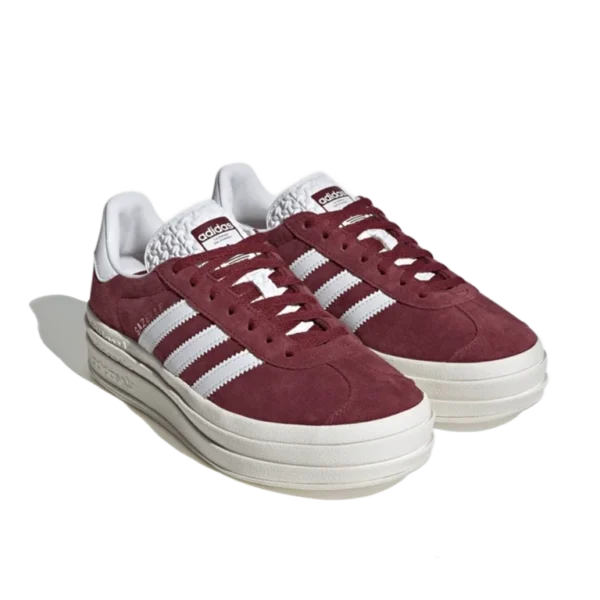 ⁦Adidas Gazelle Bold Shadow Red White⁩ – תמונה ⁦2⁩