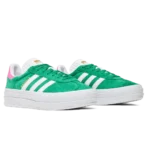 ⁦Adidas Gazelle Bold Green Cloud White Lucid Pink⁩ – תמונה ⁦2⁩