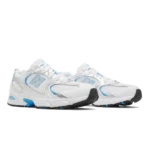 ⁦New Balance 530 White Silver Metallic Sky Blue⁩ – תמונה ⁦2⁩