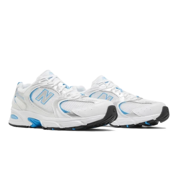 ⁦New Balance 530 White Silver Metallic Sky Blue⁩ – תמונה ⁦2⁩
