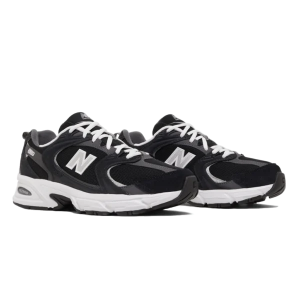 ⁦New Balance 530 Black Magnet Silver Metallic⁩ – תמונה ⁦2⁩