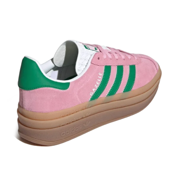 ⁦Adidas Gazelle Bold True Pink Green Cloud White⁩ – תמונה ⁦3⁩