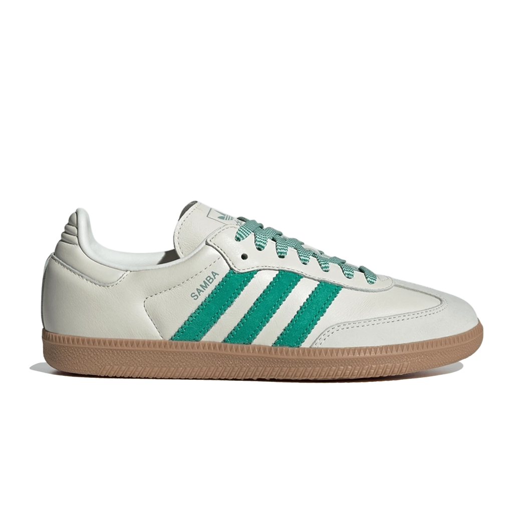 1 Adidas Samba OG Off White Court Green Hazy Green – תמונה 1