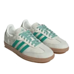 ⁦Adidas Samba OG Off White Court Green Hazy Green⁩ – תמונה ⁦2⁩