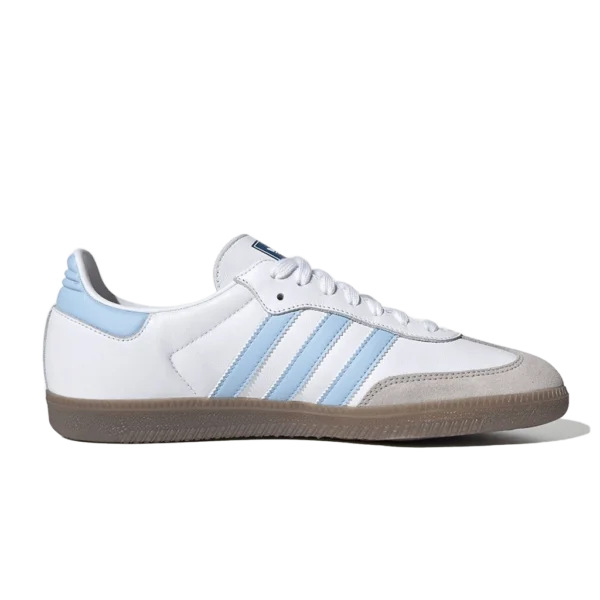 ⁦Adidas Samba OG White Blue⁩ – תמונה ⁦2⁩