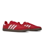 ⁦Adidas Samba x Arsenal FC Team Red White Gum⁩ – תמונה ⁦2⁩