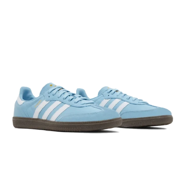 ⁦Adidas Samba ‘Argentina’ Clear Blue Cloud White⁩ – תמונה ⁦2⁩