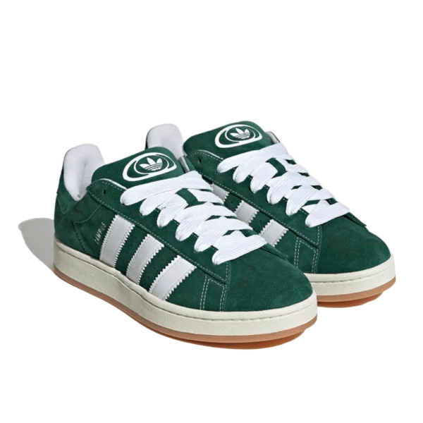 ⁦Adidas Campus 00s Dark Green Cloud White⁩ – תמונה ⁦2⁩