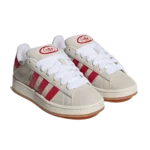 ⁦Adidas Campus 00s Crystal White Better Scarlet⁩ – תמונה ⁦2⁩