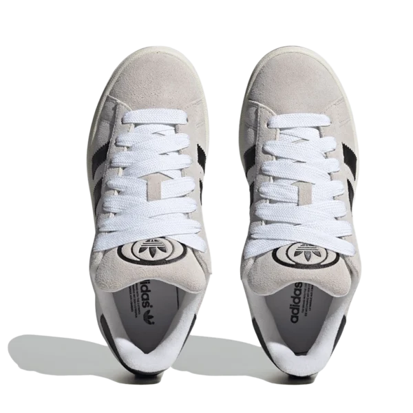 ⁦Adidas Campus 00’s Crystal White Core Black⁩ – תמונה ⁦3⁩