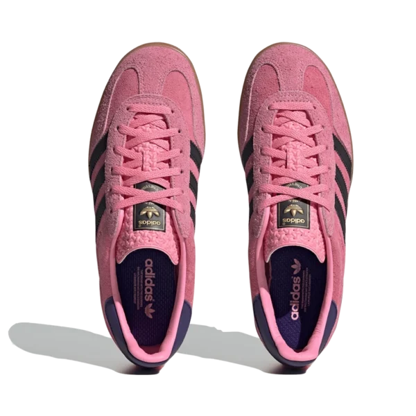⁦Adidas Gazelle Indoor Bliss Pink Core Black Purple⁩ – תמונה ⁦3⁩