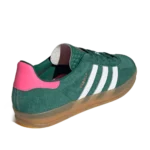 ⁦Adidas Gazelle Indoor Collegiate Green Lucid Pink⁩ – תמונה ⁦3⁩