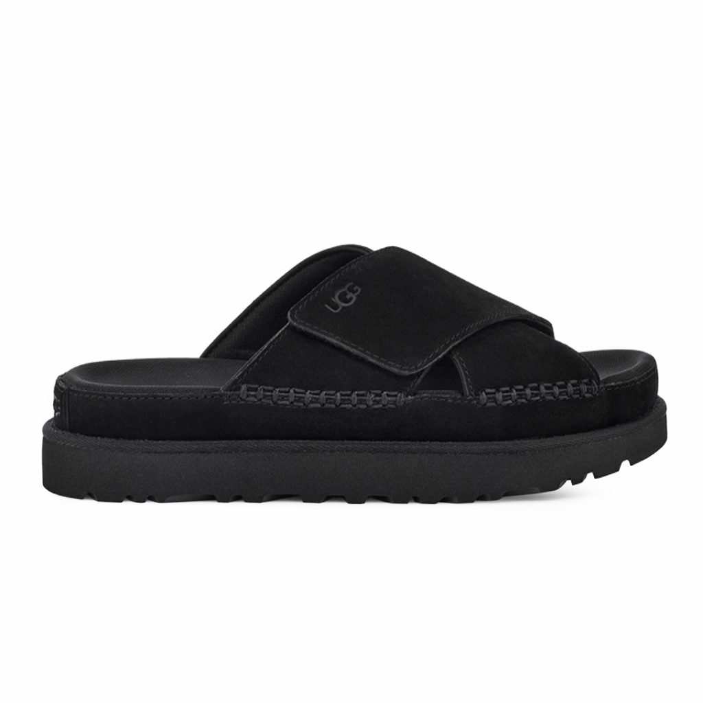 1 UGG Goldenstar Cross Slide Black – תמונה 1