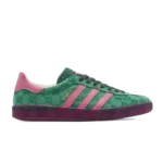 Adidas x Gucci Gazelle Green GG Monogram