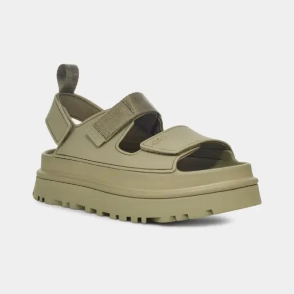 ⁦UGG GoldenGlow Flatform Sandal Green⁩ – תמונה ⁦2⁩