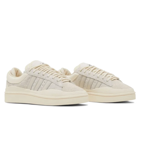 ⁦Adidas Campus Moon Cloud x Bad Bunny Cloud White Aluminium⁩ – תמונה ⁦2⁩