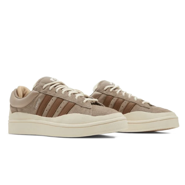 ⁦Adidas Campus x Bad Bunny Sand Beige Brown Cream White⁩ – תמונה ⁦2⁩