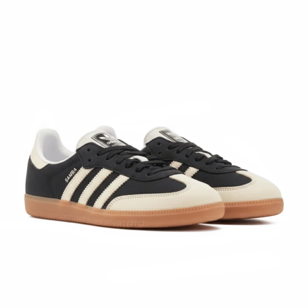 ⁦Adidas Samba OG Black Wonder White⁩ – תמונה ⁦2⁩