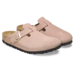 ⁦Birkenstock Boston Suede Leather Light Rose⁩ – תמונה ⁦2⁩