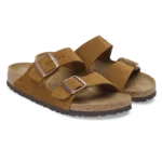 ⁦Birkenstock Arizona Suede Leather Mink⁩ – תמונה ⁦2⁩