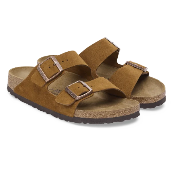 ⁦Birkenstock Arizona Suede Leather Mink⁩ – תמונה ⁦2⁩