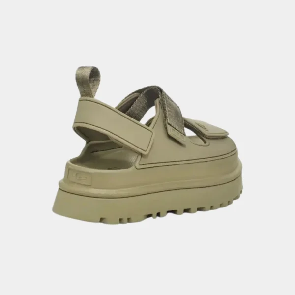 ⁦UGG GoldenGlow Flatform Sandal Green⁩ – תמונה ⁦3⁩