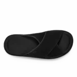 ⁦UGG Goldenstar Cross Slide Black⁩ – תמונה ⁦4⁩